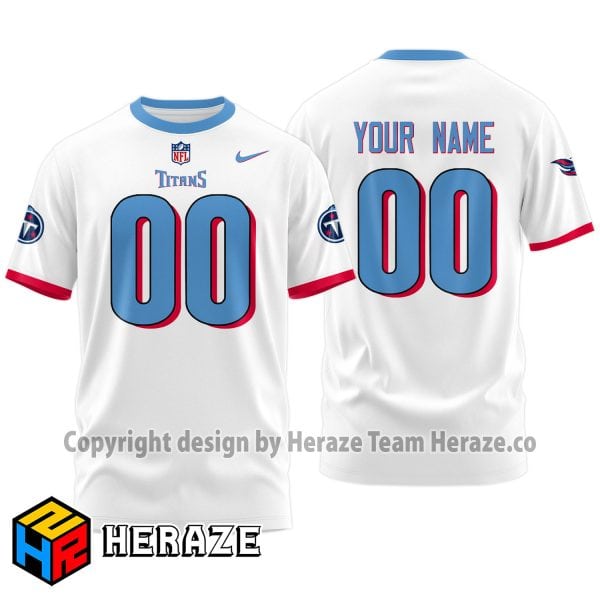 Personalized titans football jersey hotsell